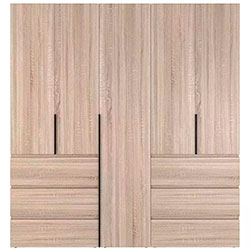 Шафа розпашна комбінована №3 Light Дуб Сонома