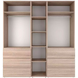 Фото Шафа розпашна комбінована №3 Light Дуб Сонома