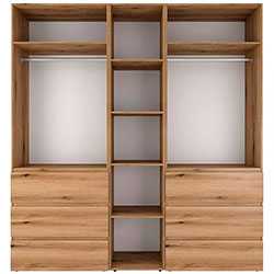 Фото Шафа розпашна комбінована №3 Light Дуб Евок