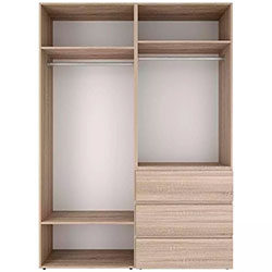 Фото Шафа розпашна комбінована №5 Light Дуб Сонома