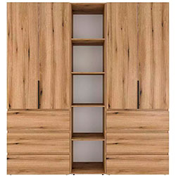 Шафа розпашна комбінована №6 Light Дуб Евок