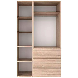 Фото Шафа розпашна комбінована №7 Light Дуб Сонома