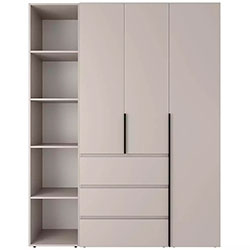 Шафа розпашна комбінована №8 Light Кашемір