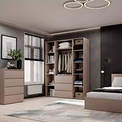 Фото Шафа розпашна комбінована №8 Light Кашемір