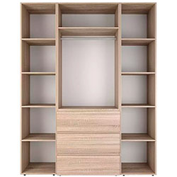 Фото Шафа розпашна комбінована №9 Light Дуб Сонома