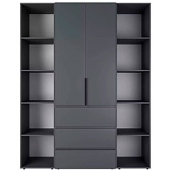 Шафа розпашна комбінована №9 Light Графіт
