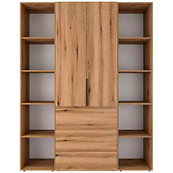 Фото Шафа розпашна комбінована №9 Light Дуб Евок