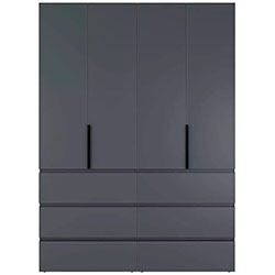 Шафа розпашна комбінована №10 Light Графіт