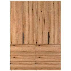 Фото Шафа розпашна комбінована №10 Light Дуб Евок