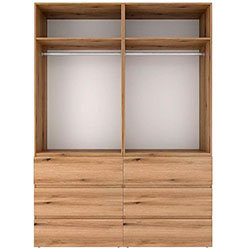 Фото Шафа розпашна комбінована №10 Light Дуб Евок