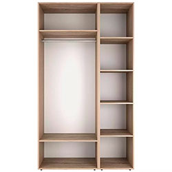 Фото Шафа розпашна комбінована №11 Light Дуб Сонома