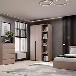 Фото Шафа розпашна комбінована №11 Light Кашемір