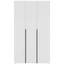 Шафа розпашна комбінована №12 Light Білий Діамант