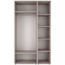 Фото Шафа розпашна комбінована №12 Light Кашемір