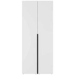 Шафа розпашна комбінована №13 Light Білий Діамант