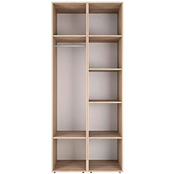 Фото Шафа розпашна комбінована №13 Light Дуб Сонома