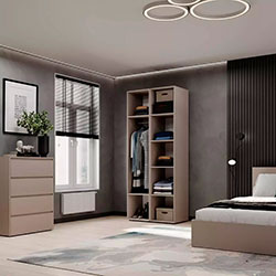 Фото Шафа розпашна комбінована №13 Light Кашемір