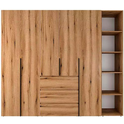 Шафа розпашна комбінована №14 Light Дуб Евок