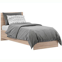 Фото Ліжко 90x200 Light Дуб Сонома