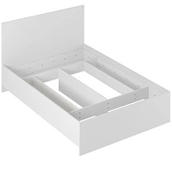 Фото Ліжко 140x200 Light Білий Діамант