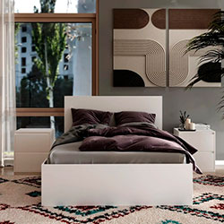 Фото Ліжко 140x200 Light Білий Діамант