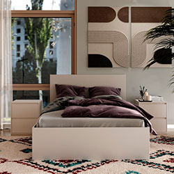 Фото Ліжко 140x200 Light Кашемір