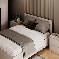 Фото Ліжко 160x200 Light Кашемір