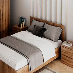 Фото Ліжко 160x200 Light Дуб Евок