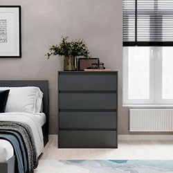 Фото Комод 4 Light Графіт