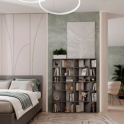 Фото Стелаж відкритий №1 Light Графіт