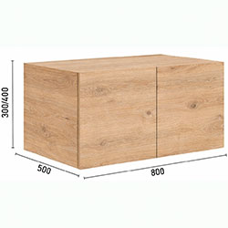 Антресоль до шафи №1 Light Дуб Евок