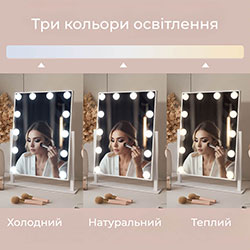 Фото Дзеркало Bella Білий