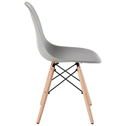 Фото Стілець Aster RL Wood Пластик Сірий