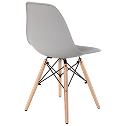 Фото Стілець Aster RL Wood Пластик Сірий