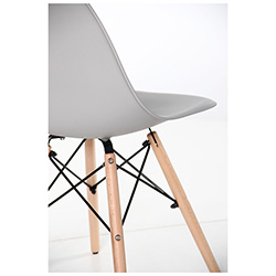 Фото Стілець Aster RL Wood Пластик Сірий