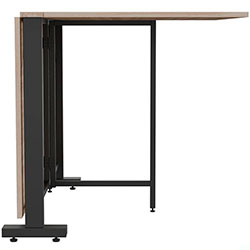 Фото Стіл розкладний Fold 2 FL2 1400 Чорний + Дуб Сонома