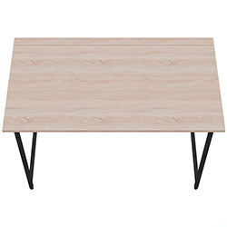 Фото Стіл розкладний Fold FL1000 Чорний + Дуб Сонома