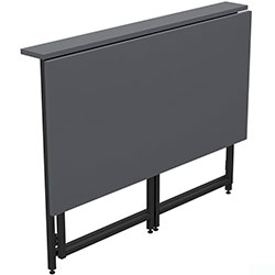 Фото Стіл розкладний Fold FL1000 Чорний + Сірий Шифер