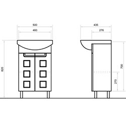 Фото Тумба Simfoniya / Симфонія 50