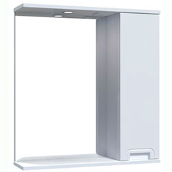 Дзеркало Simpli / Сімплі з шафою та підсвічуванням 65