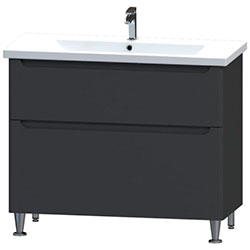 Тумба Pola / Пола 100 На ніжках Графіт