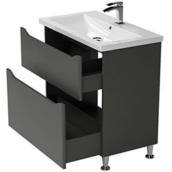 Фото Тумба Savoy / Савойя на ніжках Комо 80 Графіт