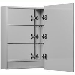 Фото Дзеркальна шафа Savoy / Савойя 60 з LED підсвічуванням Білий