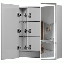 Фото Дзеркальна шафа Savoy / Савойя 70 з LED підсвічуванням Білий