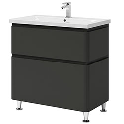 Тумба Modena / Модена 80 На ніжках Комо 80 Графіт