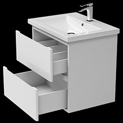 Фото Тумба Teffi / Теффі консольна Комо 70 Білий