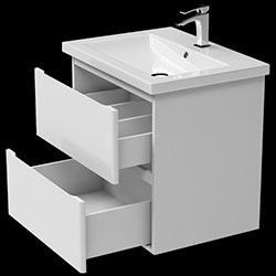 Фото Тумба Teffi / Теффі консольна Комо 80 Білий