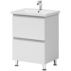 Тумба Teffi / Теффі на ніжках Plaza 55 Білий