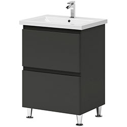 Тумба Teffi / Теффі на ніжках Комо 60 Графіт