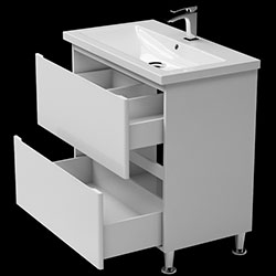 Фото Тумба Teffi / Теффі на ніжках Комо 70 Білий